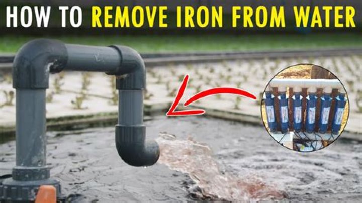 How to get iron hard water?