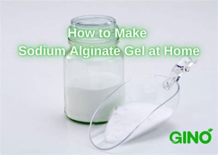 How to make alginate gel?