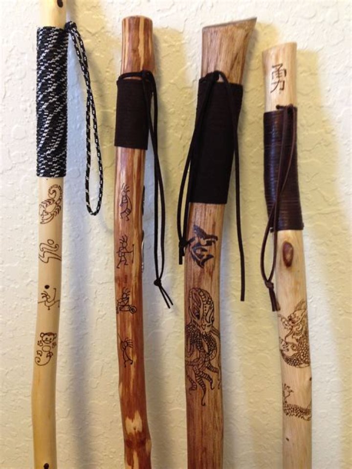 How to make your own walking stick?