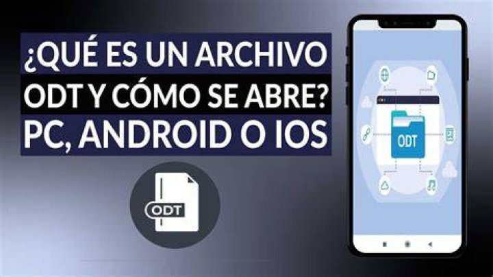 How to open odt file in mobile?