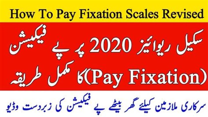 How to pay fixation?