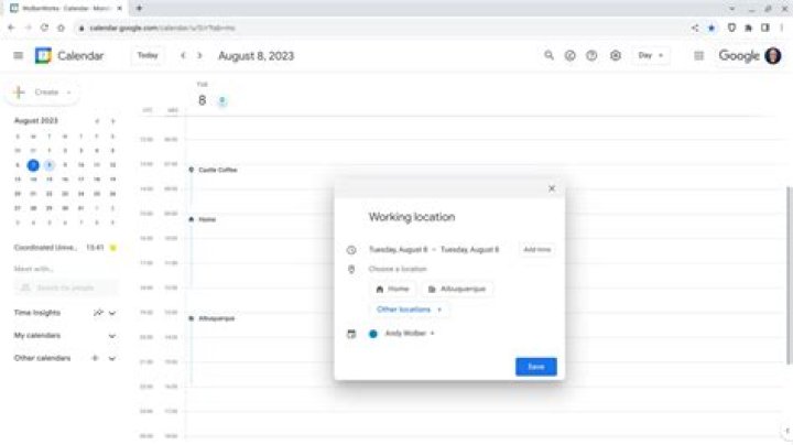 How to suggest a new time in google calendar?