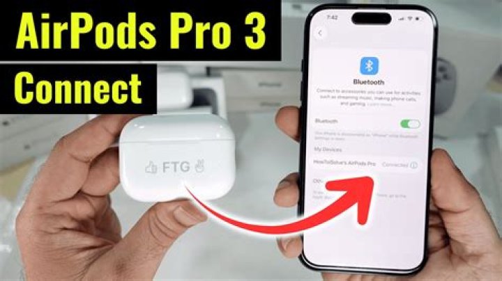 How to synch airpods to iphone?