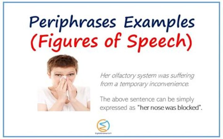 How to use periphrases in a sentence?