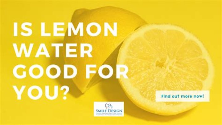 In lemon water lemon is?