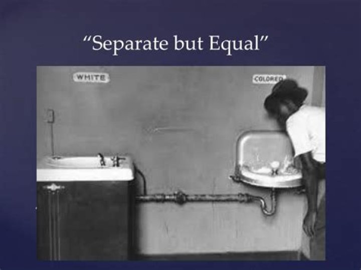 In the separate but equal?