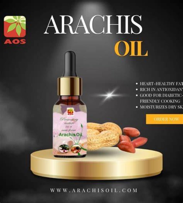 Is arachis oil good for your skin?