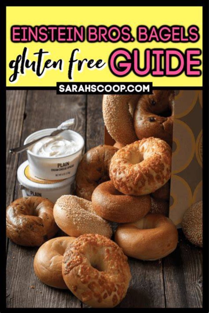 Is einstein bagels gluten free?