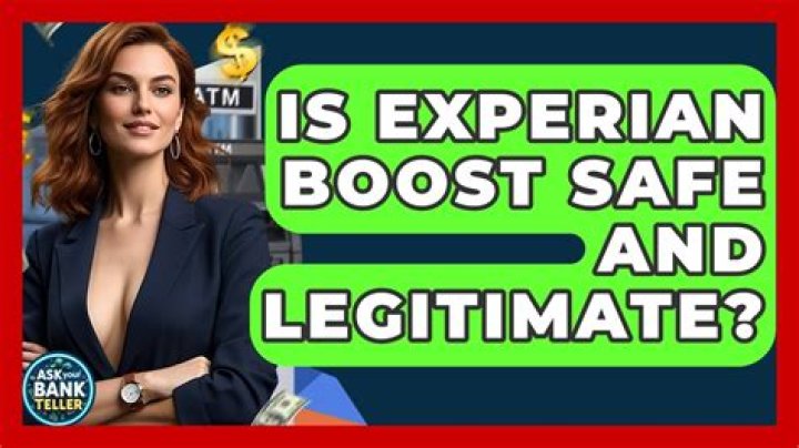 Is experian boost safe?