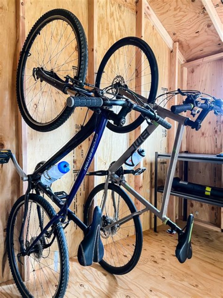 Is it ok to hang a bike by the back wheel?