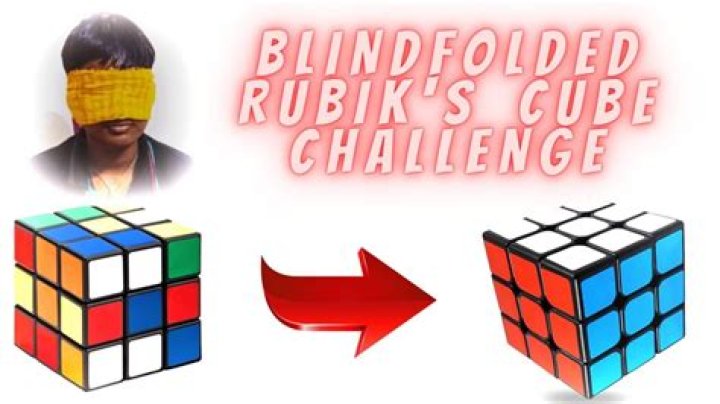 Is it possible to solve a rubik's cube blindfolded?