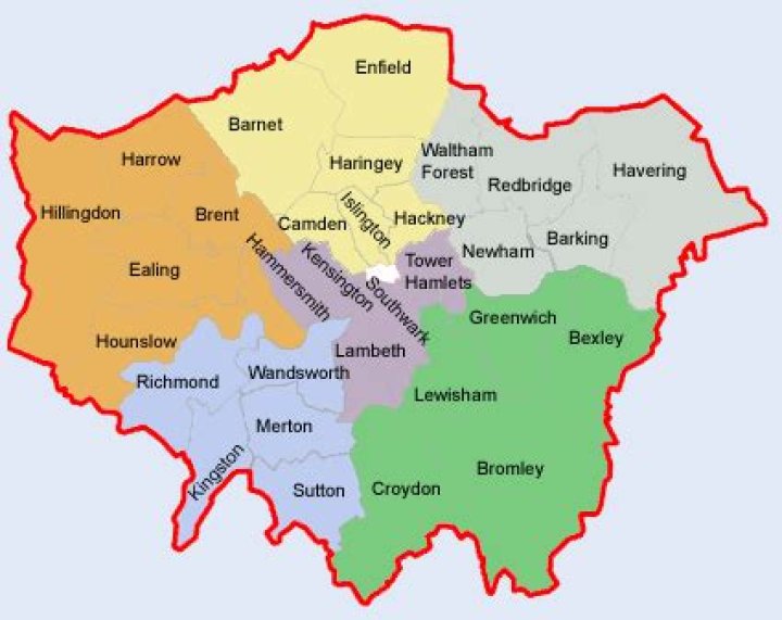 Is london north west?