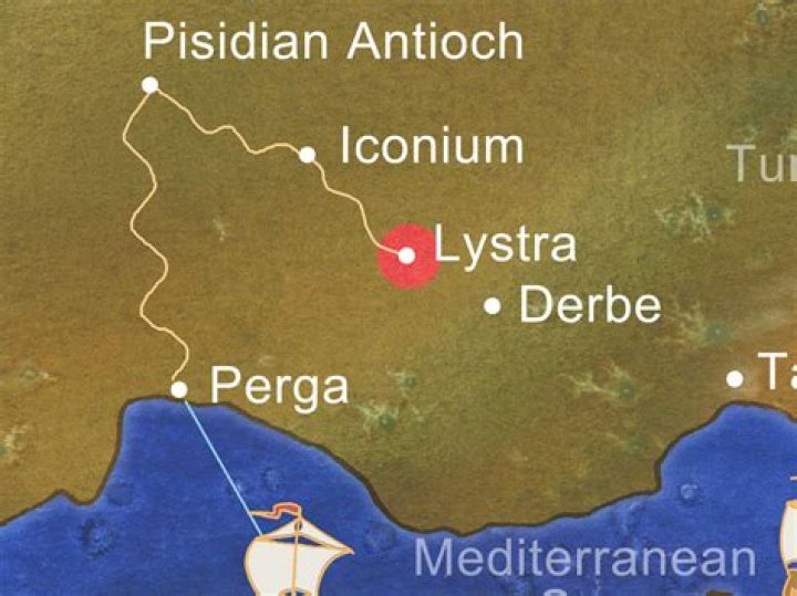 Is lystra in galatia?