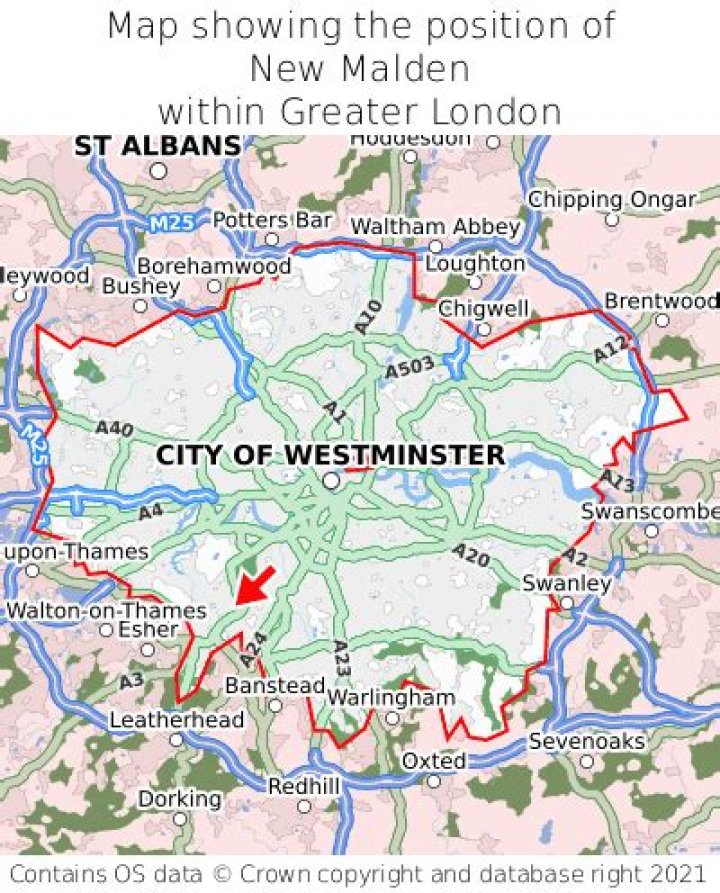 Is new malden in london?
