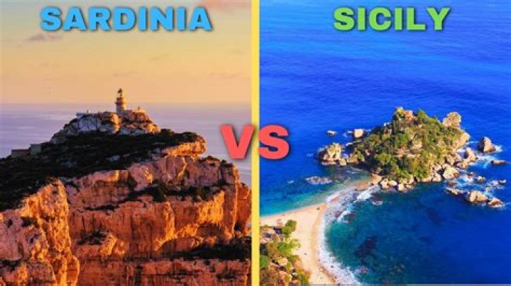 Is sardinia in sicily?