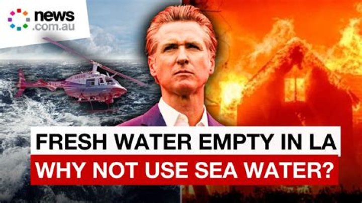 Is seawater used to fight fires?