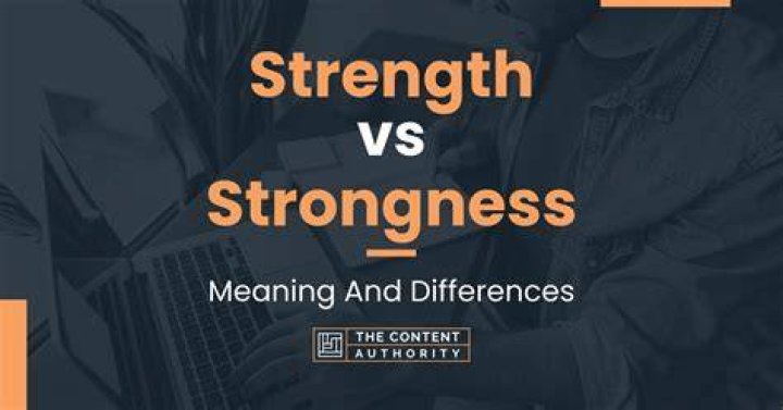 Is strongness a word?