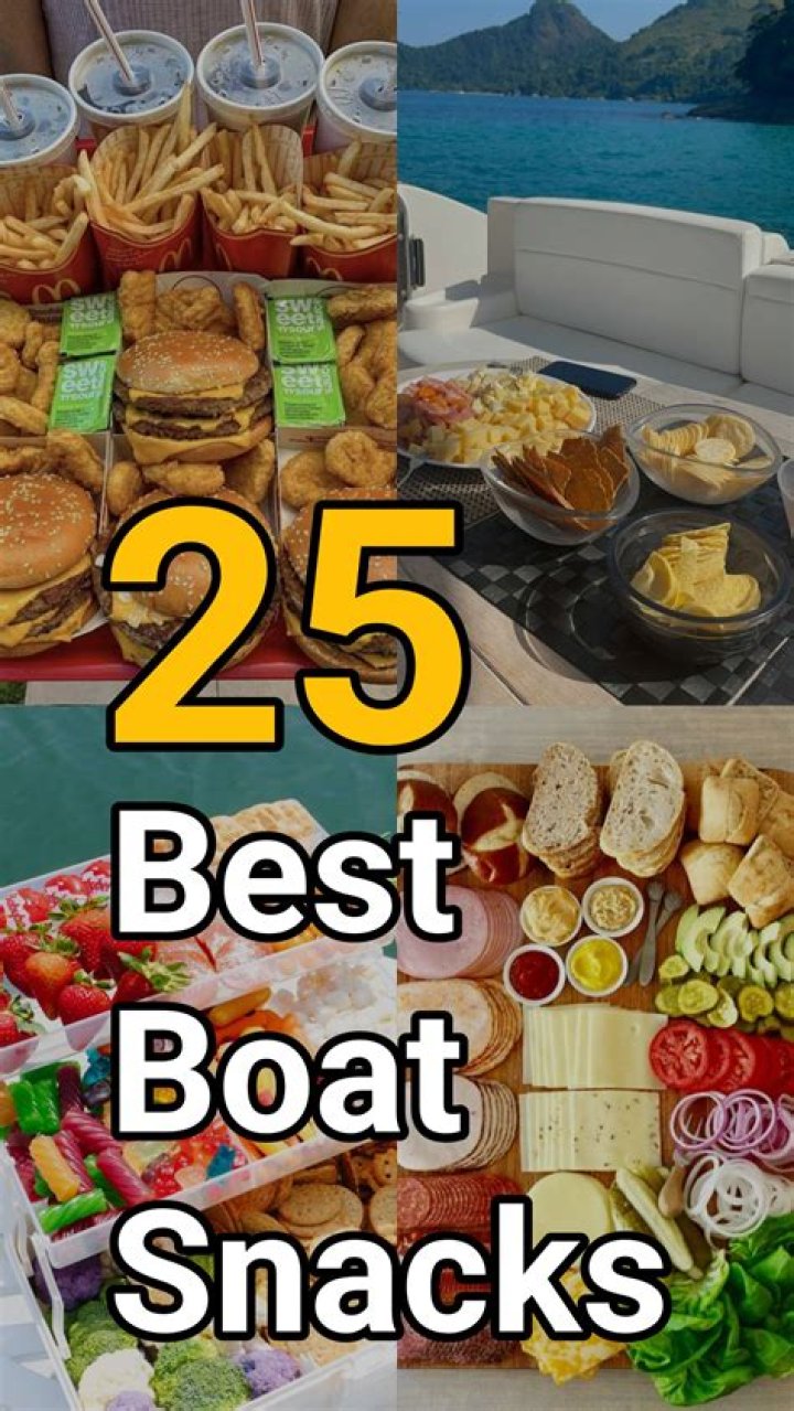 On the boat snacks?