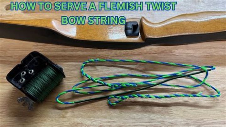 Should a bow string be twisted?