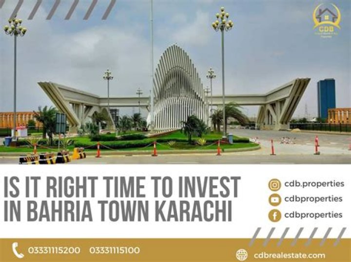 Should i invest in bahria town karachi?