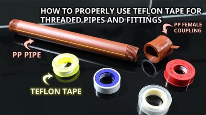 Should i use teflon tape on plastic fittings?