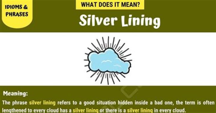 Was does silver lining mean?