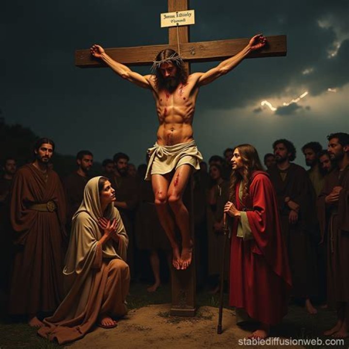 Was john at the crucifixion?
