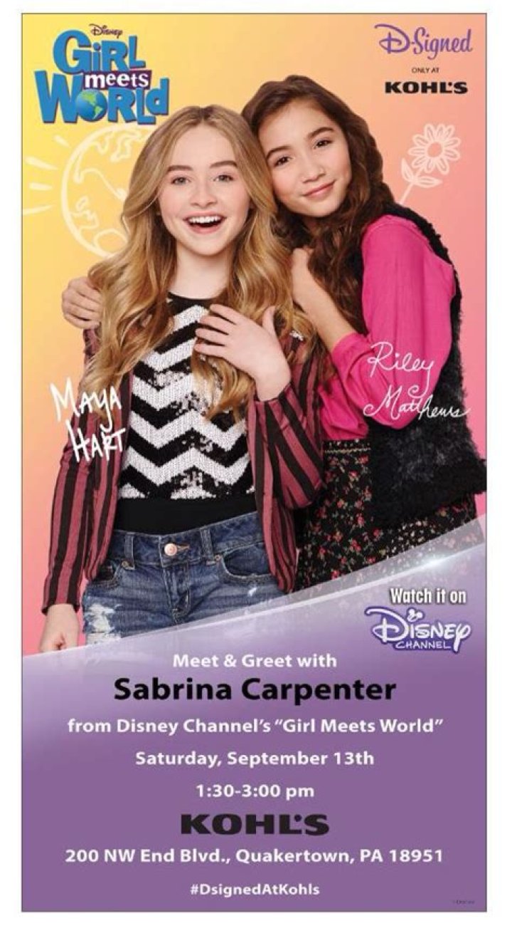 Was sabrina carpenter on disney channel?