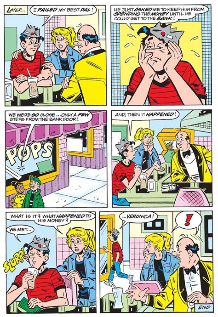Were betty and jughead together in the comics?