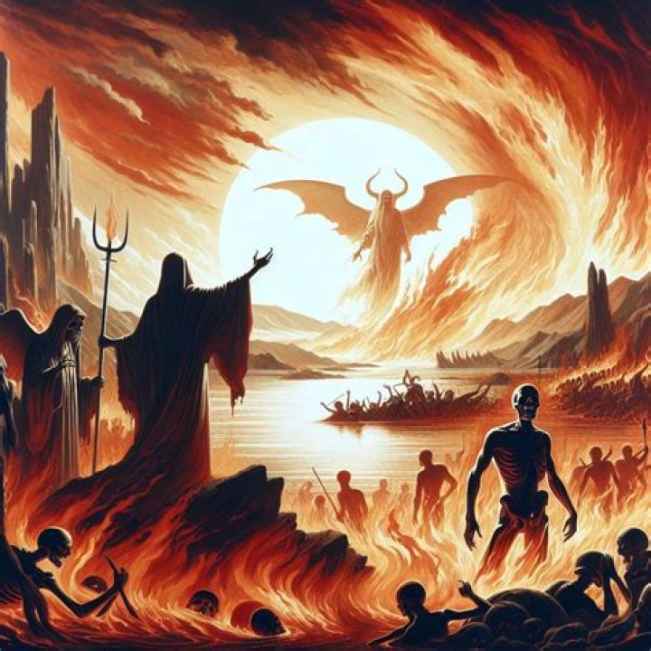 Were cast into the lake of fire?
