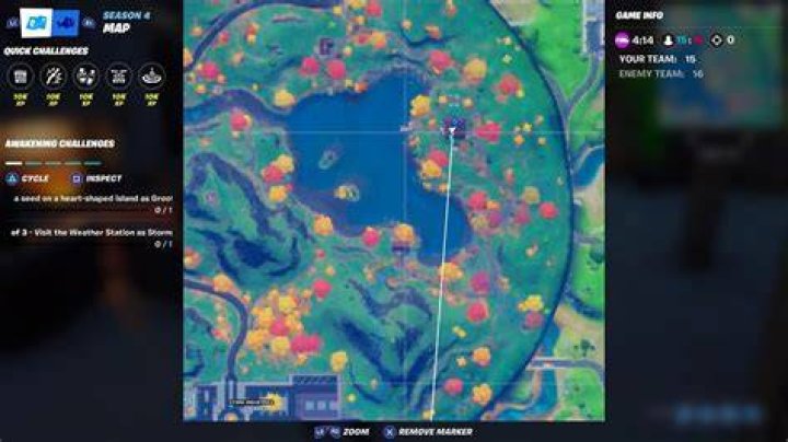 Were is starks hidden lake house?