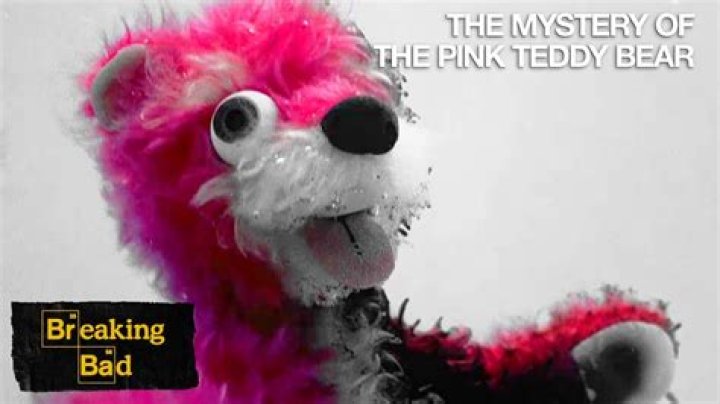 Were is the pink teddy bear?
