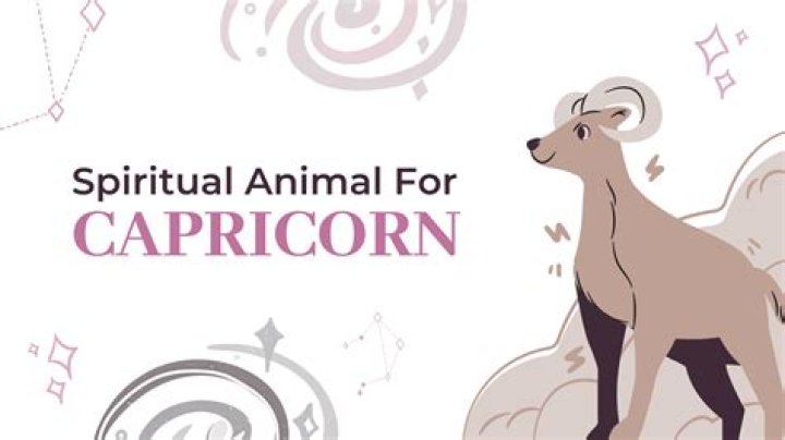 What's capricorn spirit animal?
