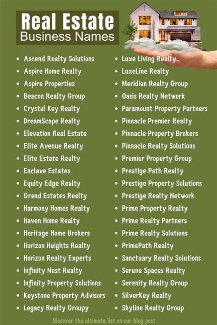 What's real estate business?