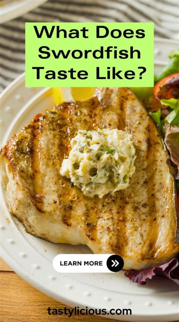 What's swordfish taste like?