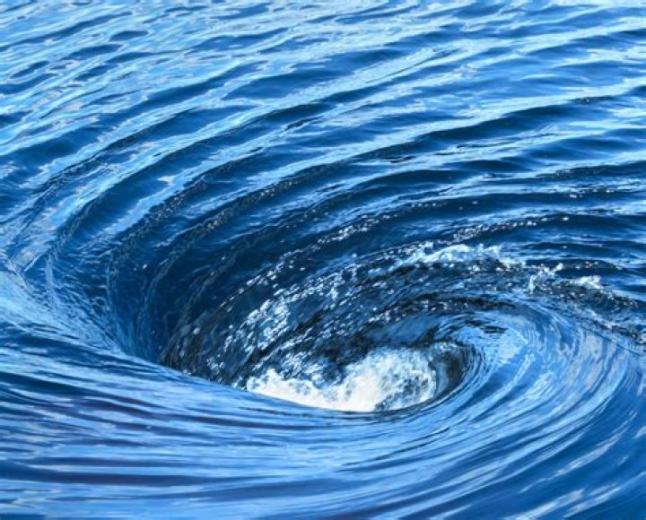 What are whirlpools in the ocean?