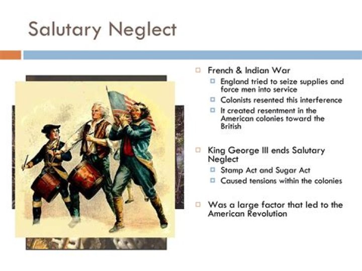 What best describes the period of salutary neglect?