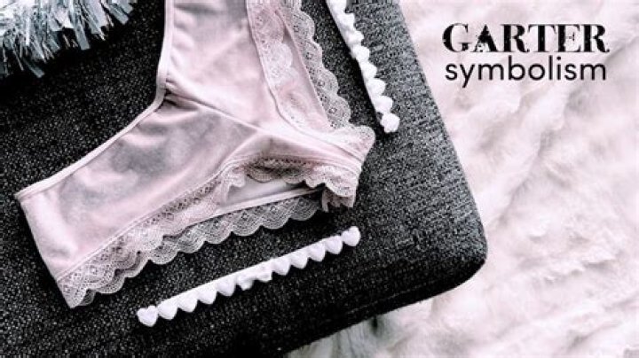 What do garters symbolize?