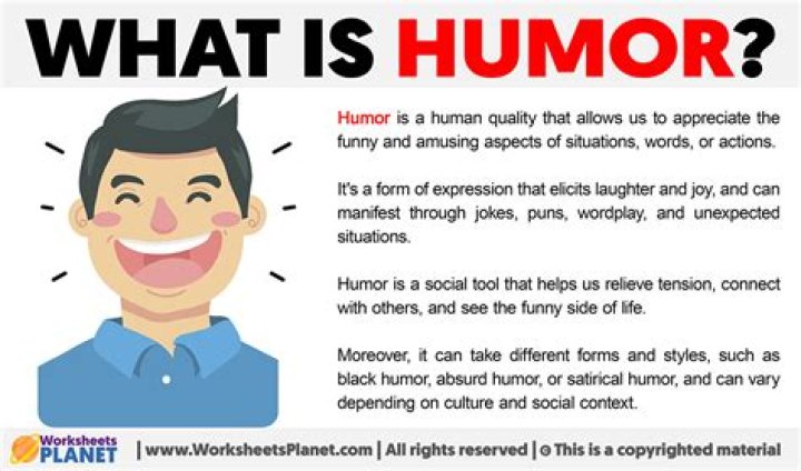 What does humour mean?