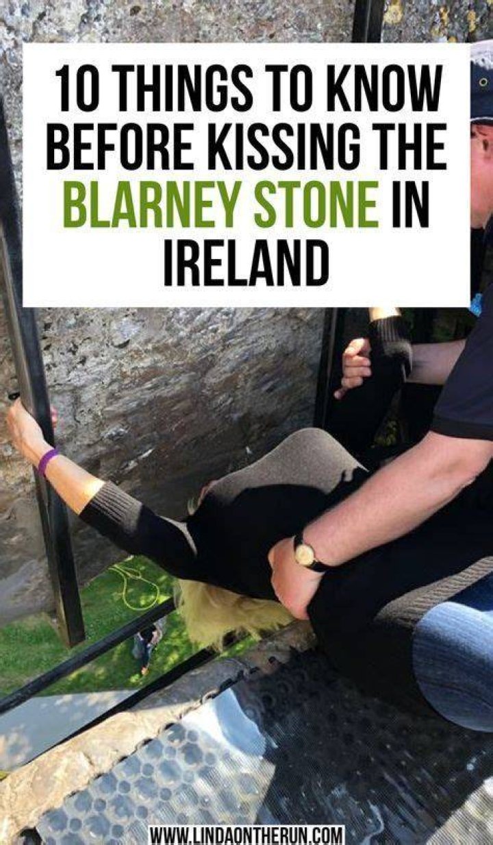 What does kissing the blarney stone mean?