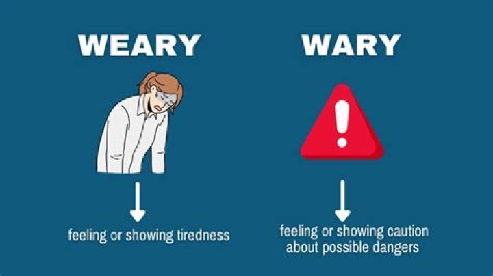 What does leg-weary mean?