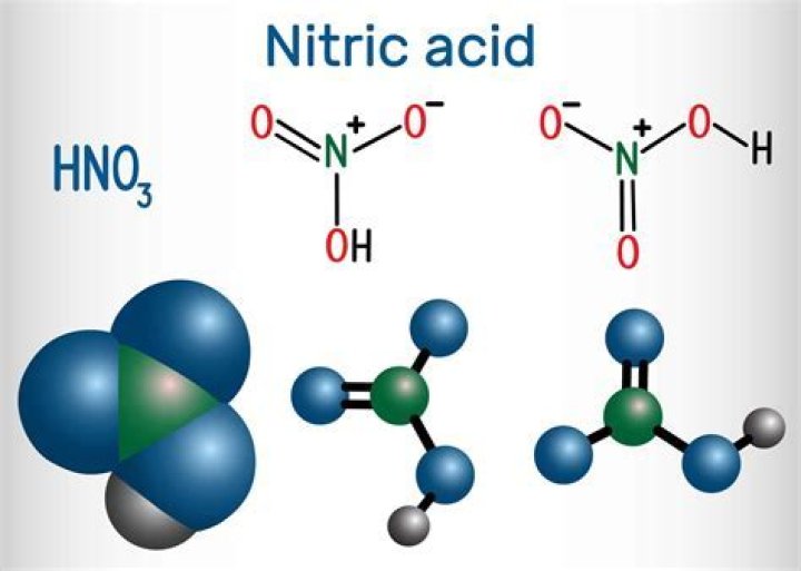 What does nitric acid do?