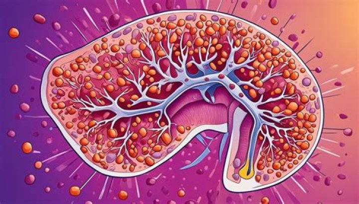 What is diffuse hepatic steatosis?
