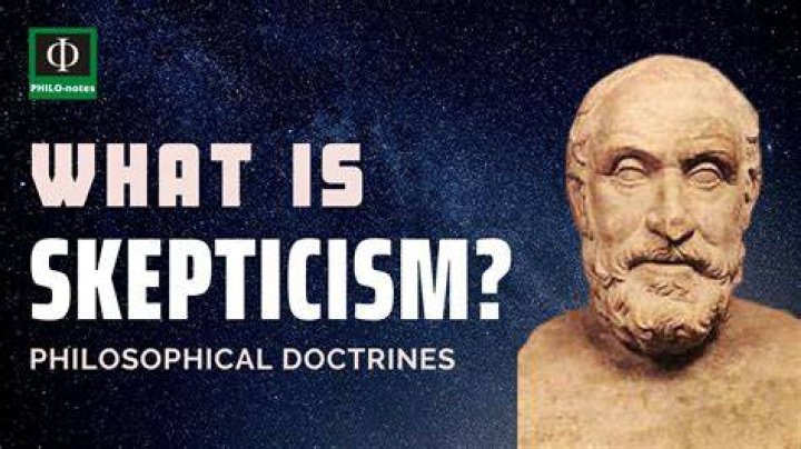 What is skepticism in philosophy?