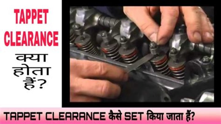 What is tappet clearance?