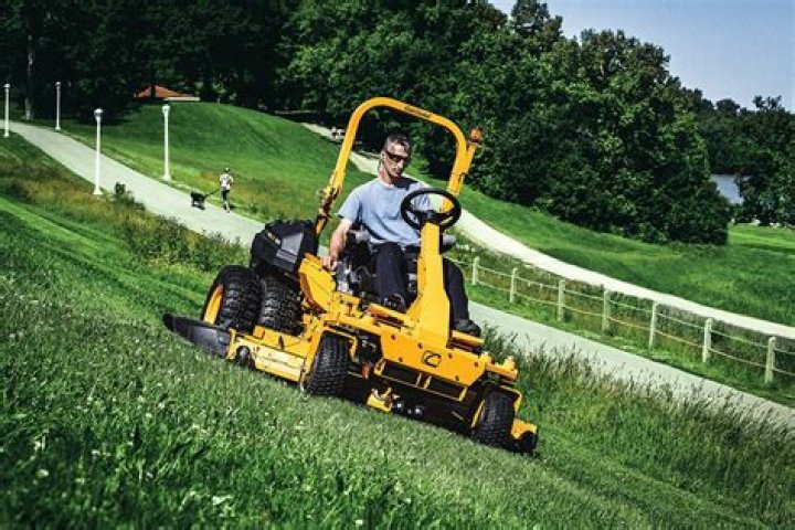 What mower is best for slopes?