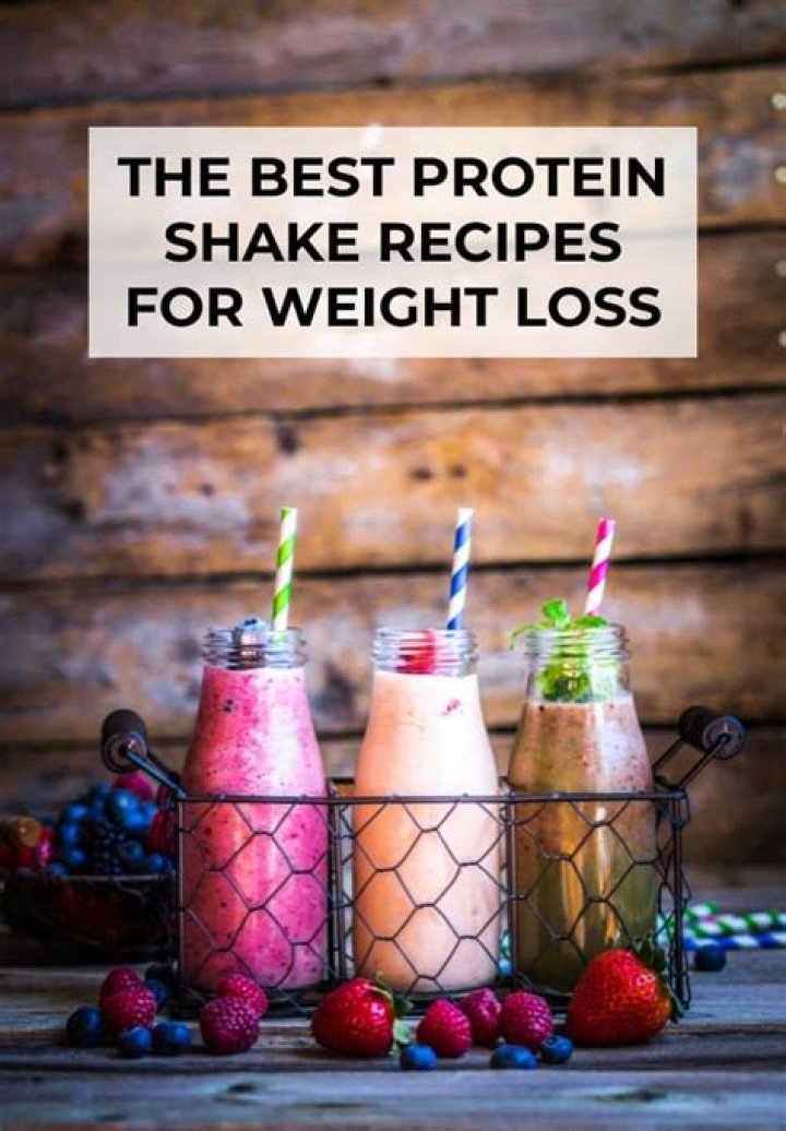 What shakes are good for weight loss?