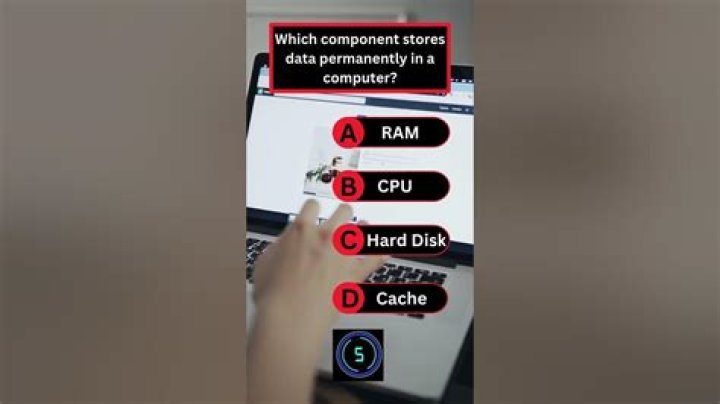 What temporarily stores data in a computer?