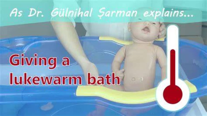 Whats a lukewarm bath?