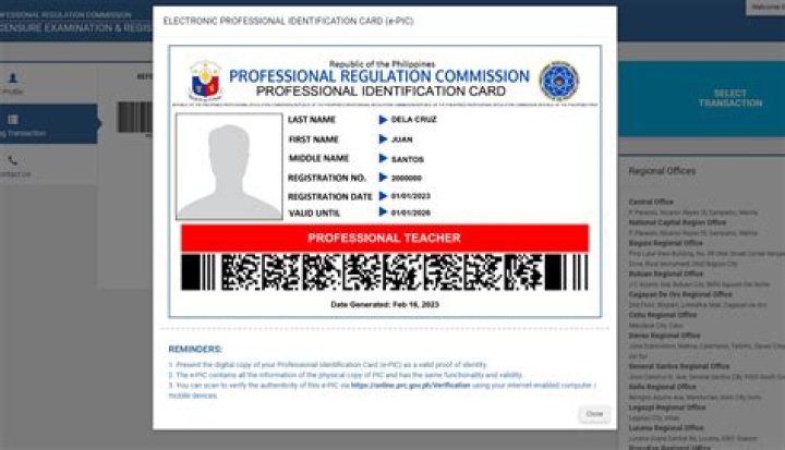 Whats a prc number?
